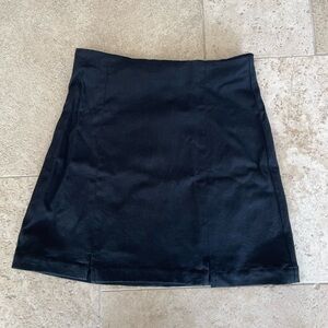 Reformation Black Women's Mini Skirt